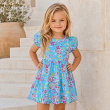 Load image into Gallery viewer, Preppy Floral Dress