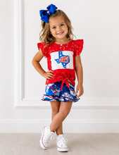 Load image into Gallery viewer, Texas Summer Shorts Set
