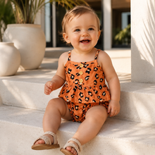 Load image into Gallery viewer, Leopard Tank Bummies Set