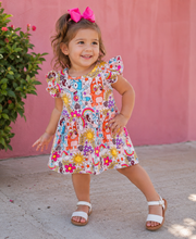 Load image into Gallery viewer, Groovy Bluey Dress