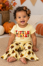 Load image into Gallery viewer, Little Turkey Bell Bottom Set