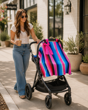 Load image into Gallery viewer, Pink Serape Car Seat Cover