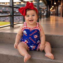 Load image into Gallery viewer, Texas Rangers Romper