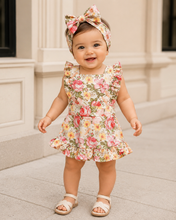 Load image into Gallery viewer, Flower Girl Onesie Dress