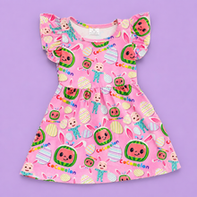Load image into Gallery viewer, Cocomelon Easter Dress
