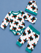 Load image into Gallery viewer, Texas Cowboy Onesie Set