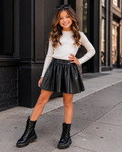 Load image into Gallery viewer, Pleather Skirt
