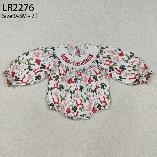 Merry Christmas Bubble Romper