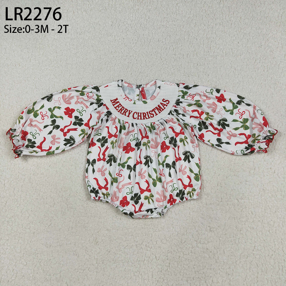 Merry Christmas Bubble Romper