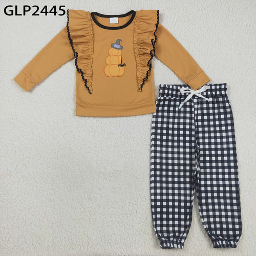 Halloween Gingham Set