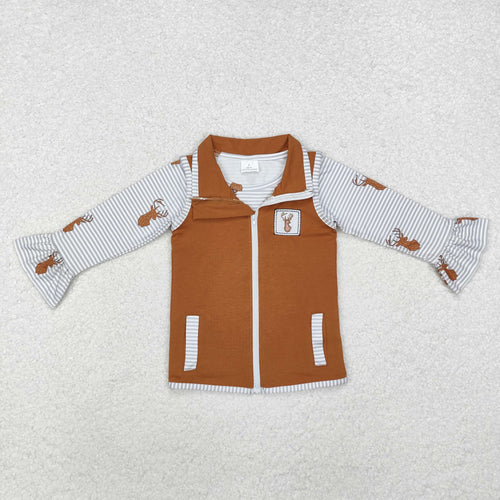 Girl's Deer Shirt & Vest