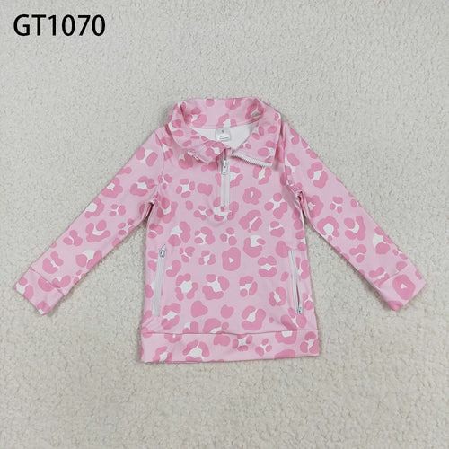Pink Leopard Pullover