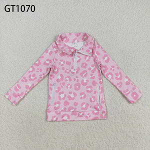 Pink Leopard Pullover