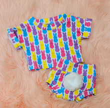 Load image into Gallery viewer, Peeps Bunny Tail Shorties Set