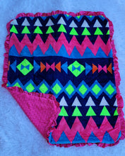 Load image into Gallery viewer, Neon Minky Blanket