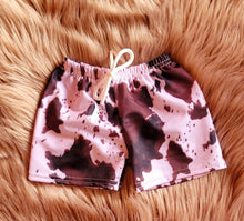 Load image into Gallery viewer, Cow Hide Swim Trunks