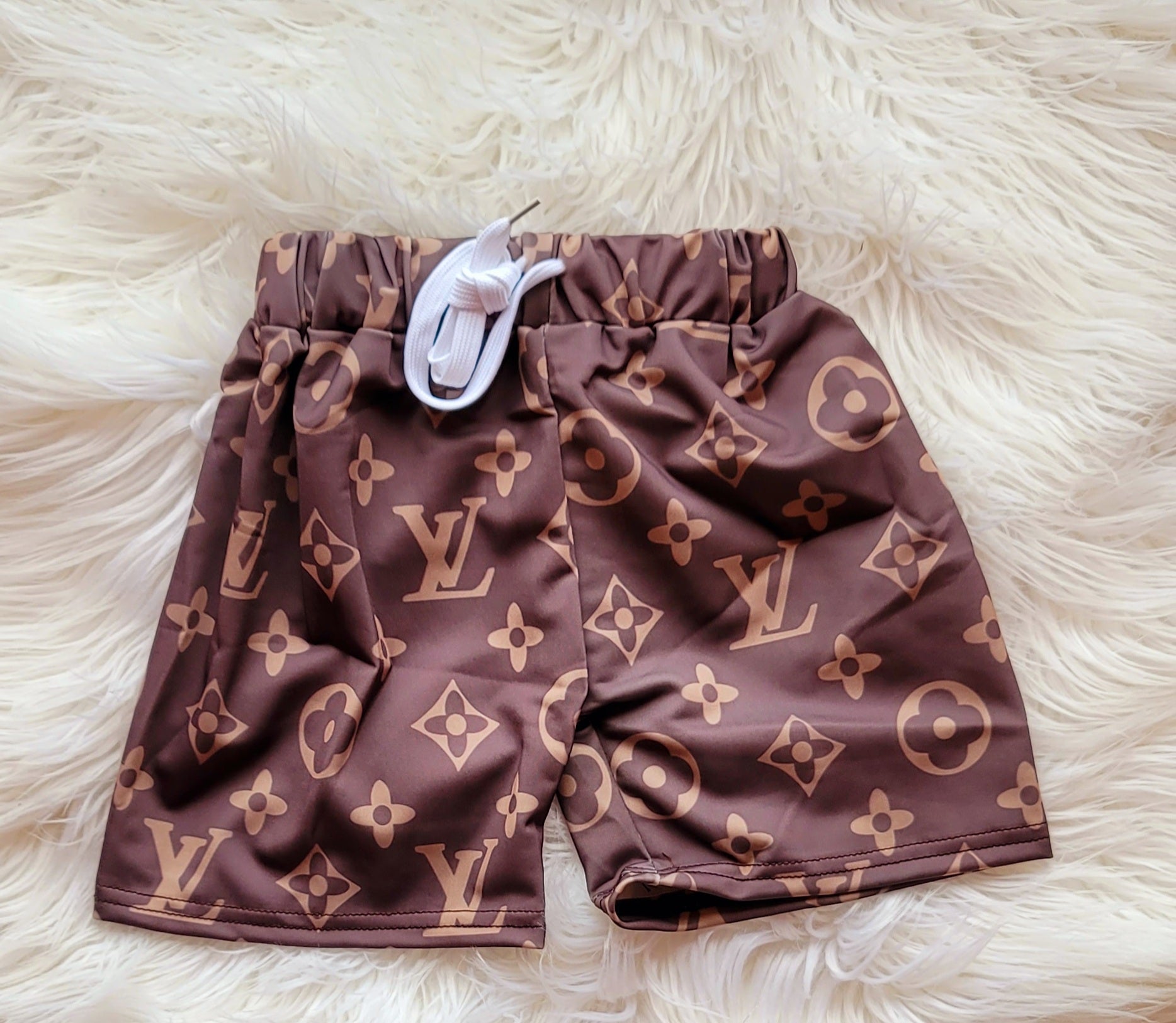 designed swim trunks