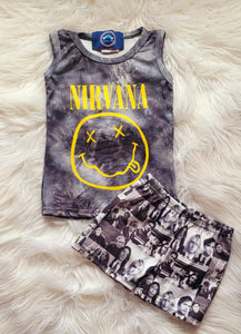 Nirvana Shorts Set