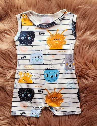 Little Monsters Romper