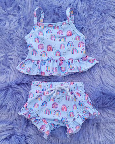 Rainbow Shorties Set