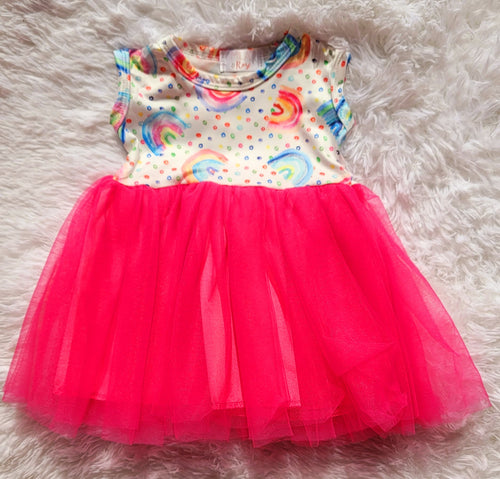 Rainbow Tutu Dress