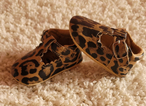 Leopard Mary Jane Shoes