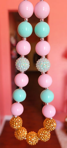 Sweet Mint Bubblegum Necklace