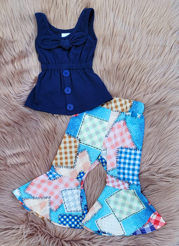 Patchwork Bell Bottom Set