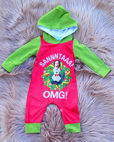 Elf Hooded Romper