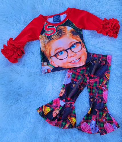Christmas Story Bell Bottom Set
