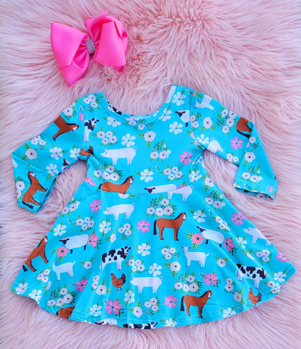 Floral Farm Dress