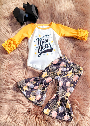 New Years Bell Bottom Set