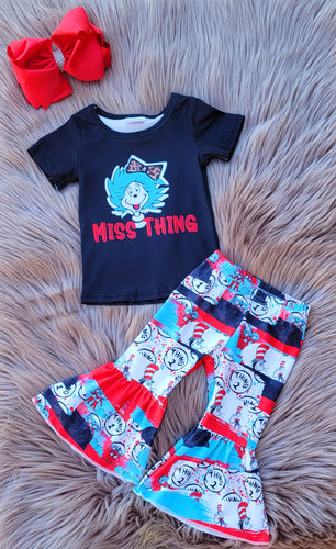 Miss Thing Bell Bottom Set
