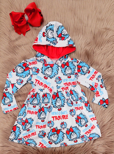 Dr. Seuss Hooded Dress