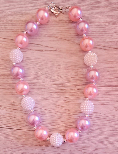 Pink Pearl Necklace