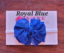 Load image into Gallery viewer, In Awe Ruffle Nylon Bow