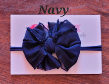 Load image into Gallery viewer, In Awe Ruffle Nylon Bow