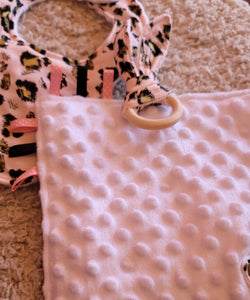 Pink Leopard Three Piece Set