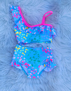 Neon Leopard Bikini