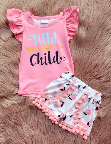 Wild Child Shorts Set