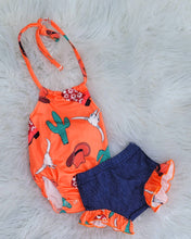 Load image into Gallery viewer, Western Halter Bummie Set