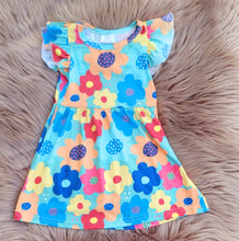 Load image into Gallery viewer, Bright Flowers Dress