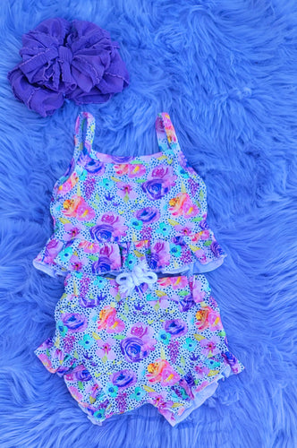 Floral Shorties Set