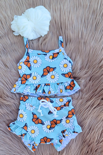 Butterfly Shorties Set