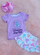 Load image into Gallery viewer, Dreams Come True Shorts Set
