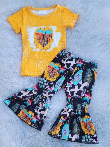 Boho Bell Bottom Set