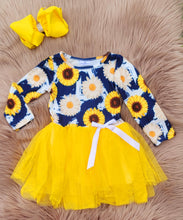 Load image into Gallery viewer, Sunflower Tutu Dres