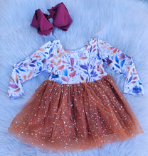 Load image into Gallery viewer, Fall Sparkle Tutu Dress