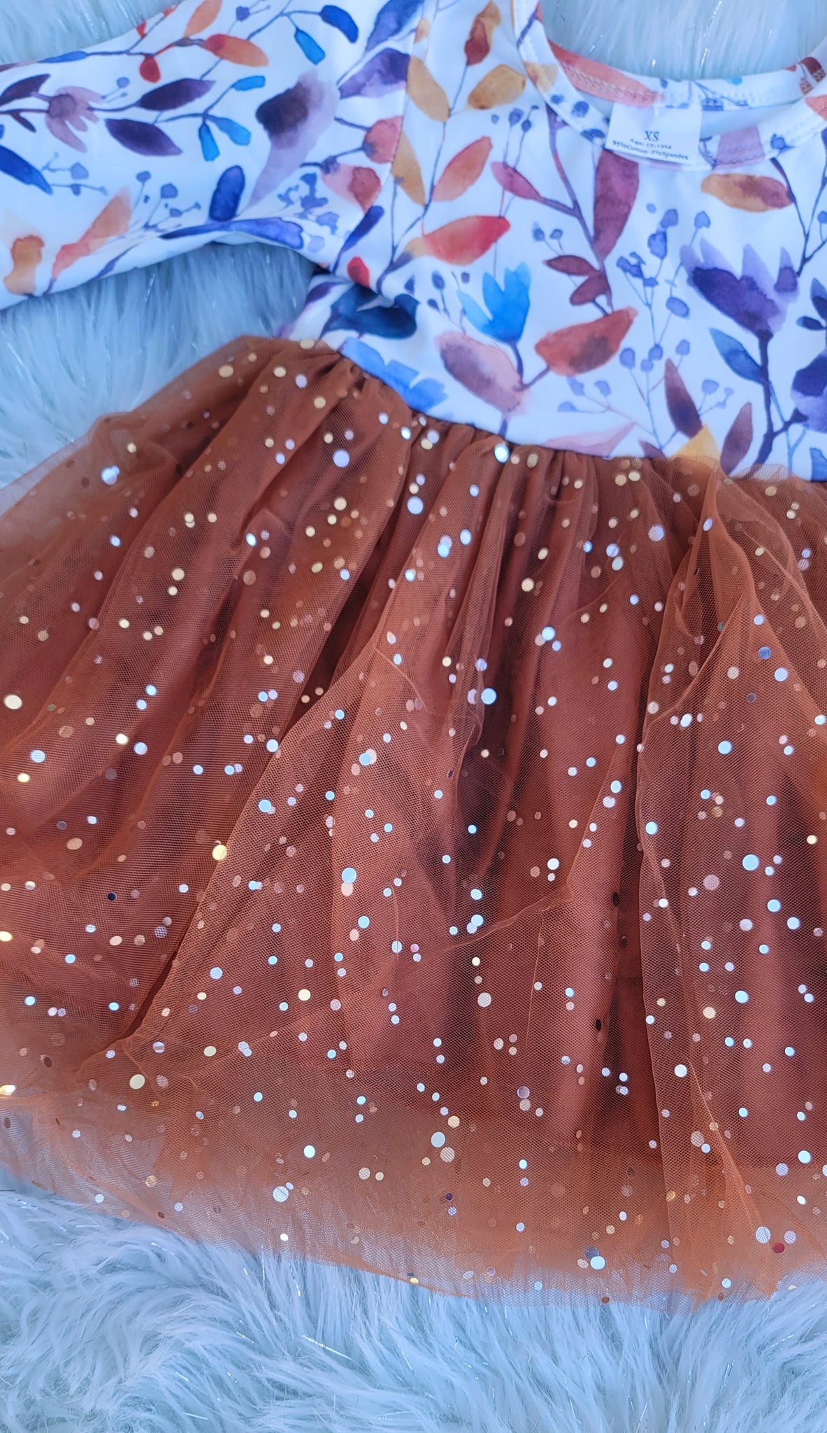 Fall Sparkle Tutu Dress 8/9 Fall Sparkle Tutu Dress 8/9