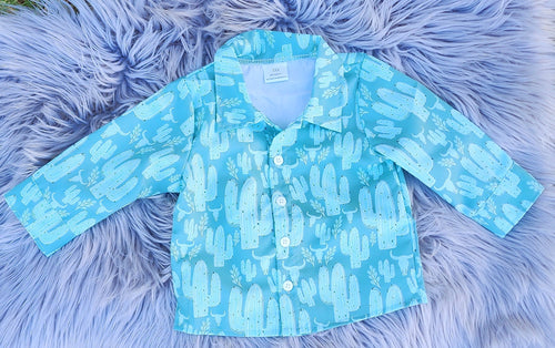 Cactus Button Up Shirt